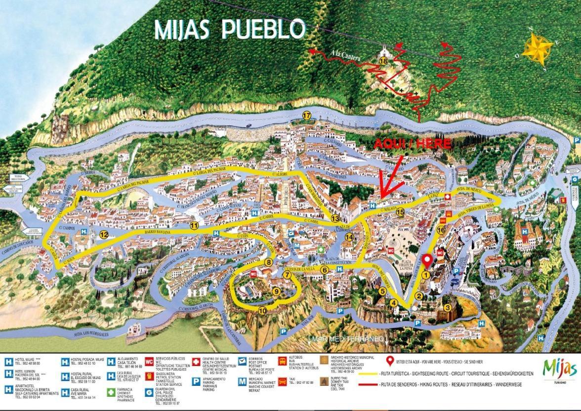 Precioso Apartamento Con Vistas En El Centro De Mijas Pueblo 外观 照片